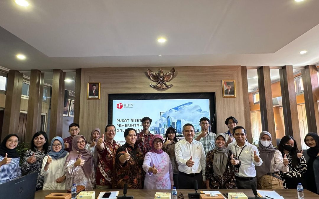 Institutional Collaboration Assessment Visit from BRIN to FISIP UNDIP