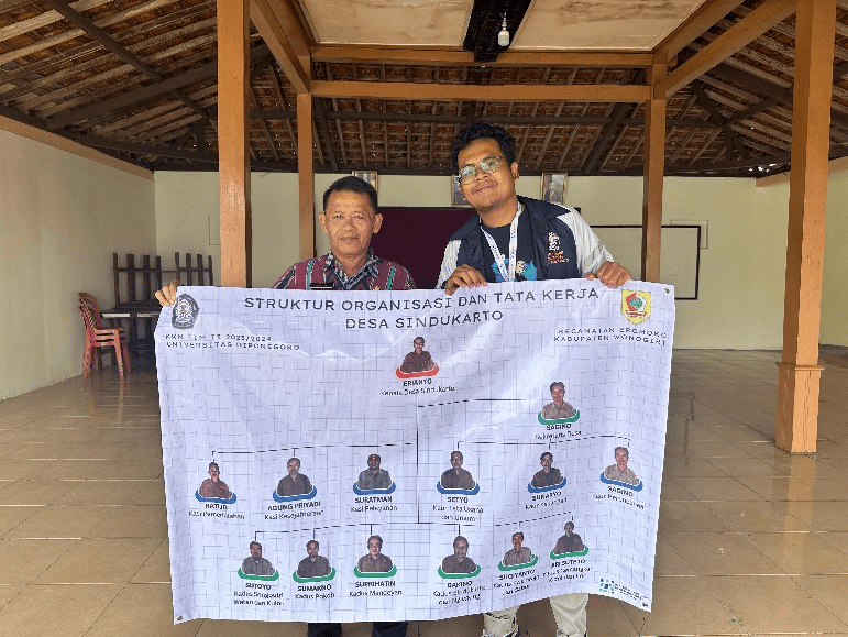 Undip Community Service Students Conduct Village Government Restructuring to Realize Good Governance