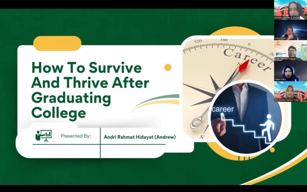 Public Administration Undergraduate Study Program, Faculty of Social and Political Sciences, Diponegoro University Holds Alumni Webinar: “Navigating Life After Graduation”