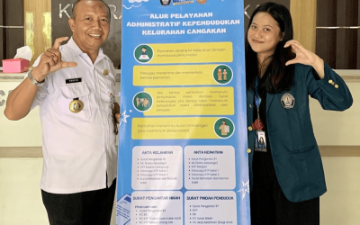 UNDIP Community Service Program Team II Students Optimize Administrative Services Toward Good Governance in Cangakan Village