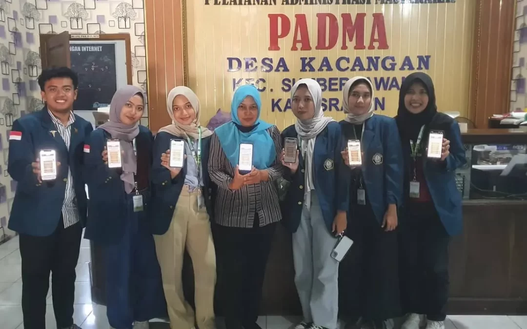 Undip Community Service Program (KKN) Team II Launches Kacangan Village’s First Canva Site for Transparent Citizen Document Services