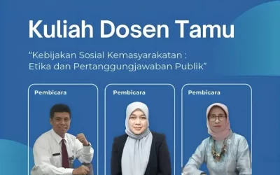 Department of Public Administration at FISIP UNDIP Hosts Guest Lecture on Social Policy