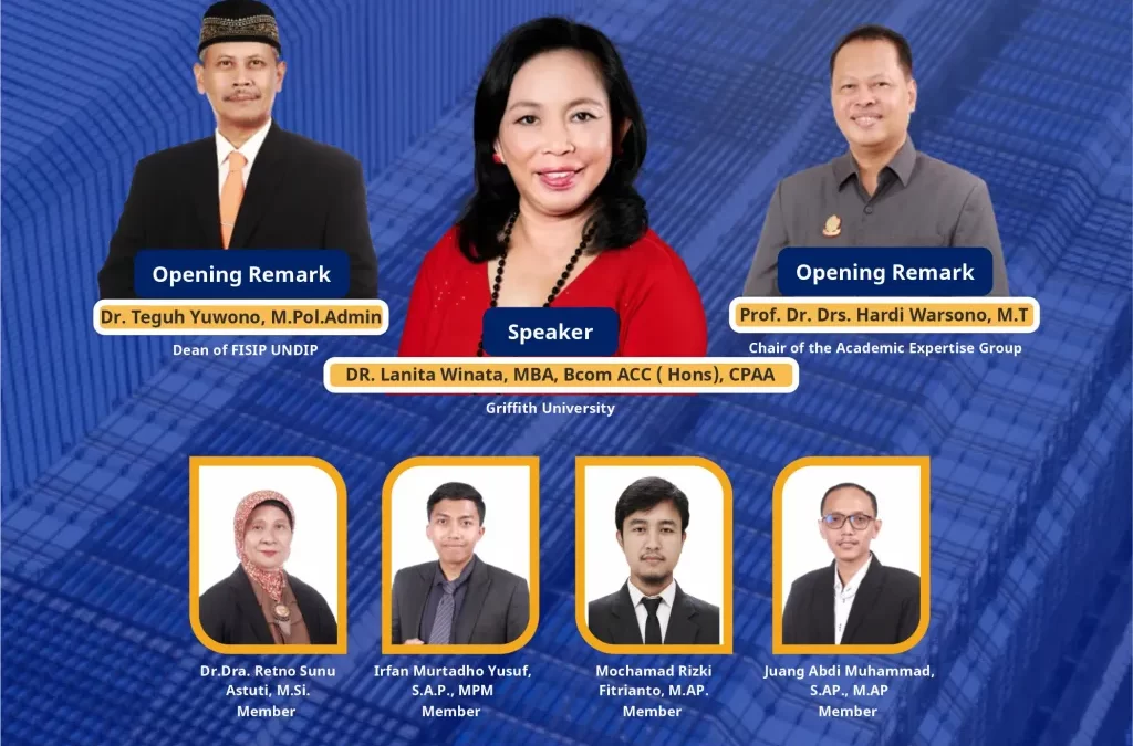 Dr. Lanita Winata dari Griffith University Isi Visiting Lecturer FISIP UNDIP: Soroti Tata Kelola dan Keberlanjutan Institusi